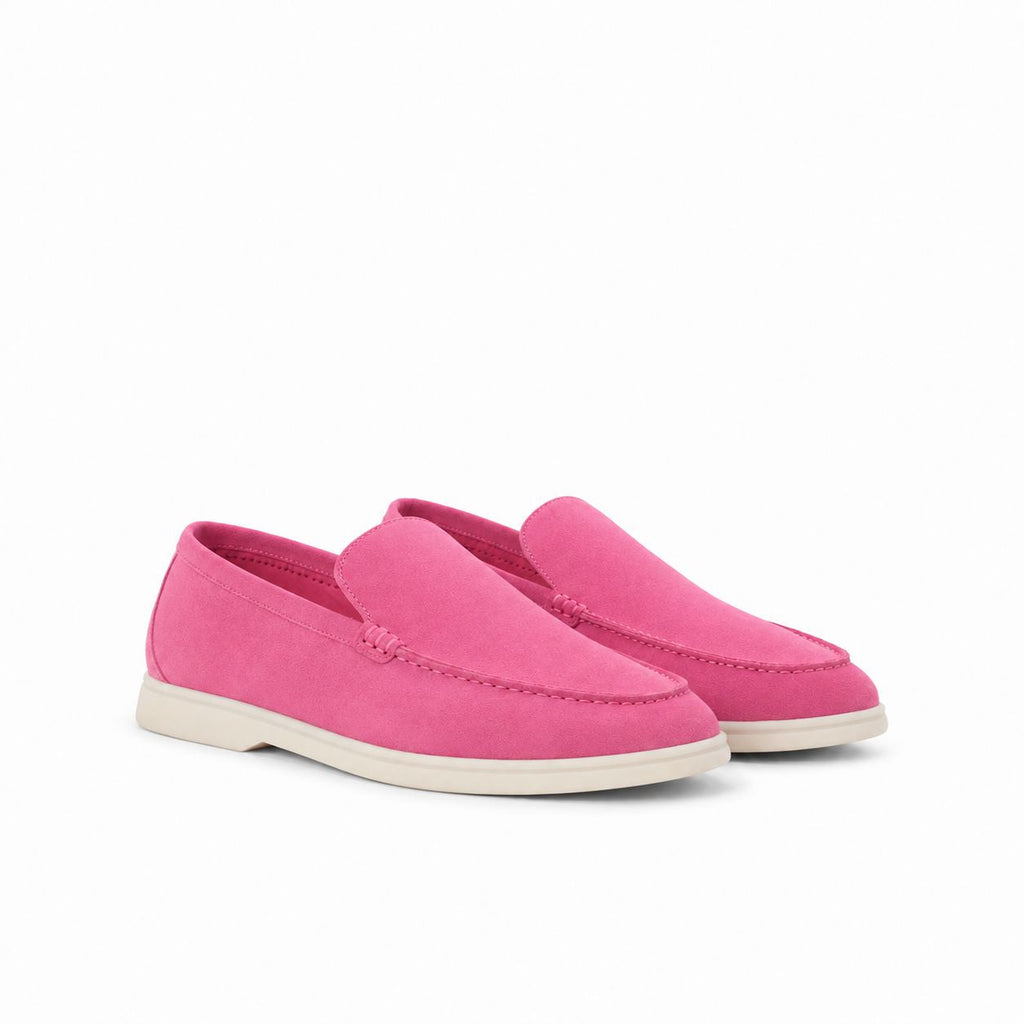 Summer Walk Moccasins - Fuchsia Pink