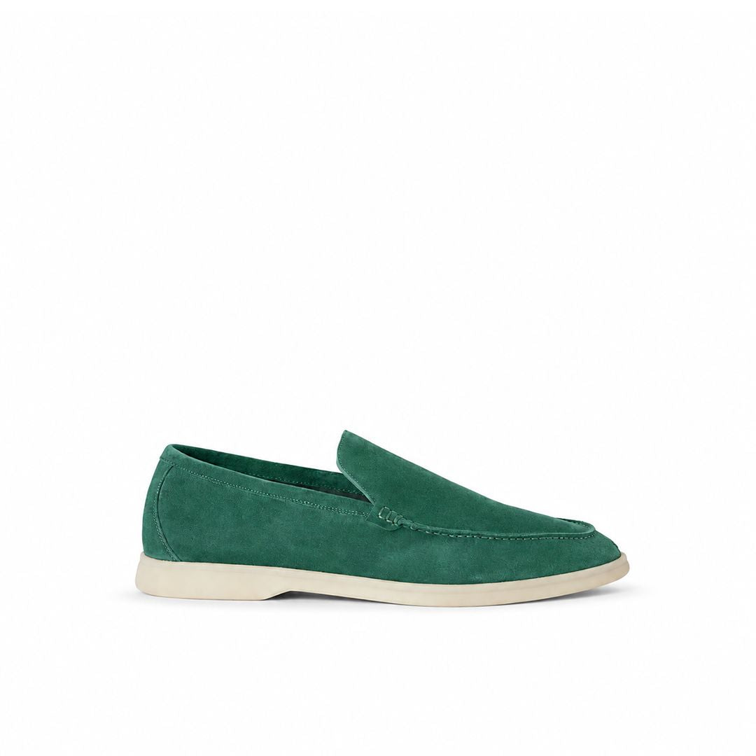 Summer Walk Moccasin - Emerald Green