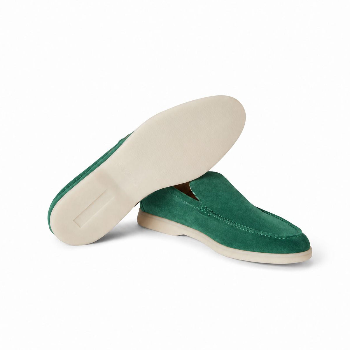 Summer Walk Moccasin - Emerald Green