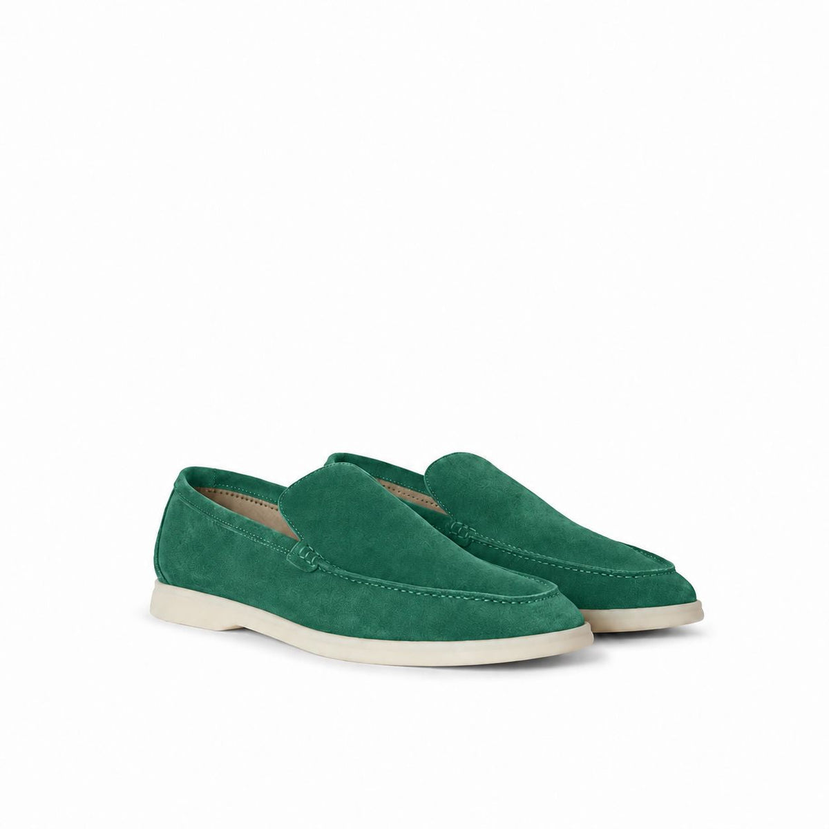 Summer Walk Moccasin - Emerald Green