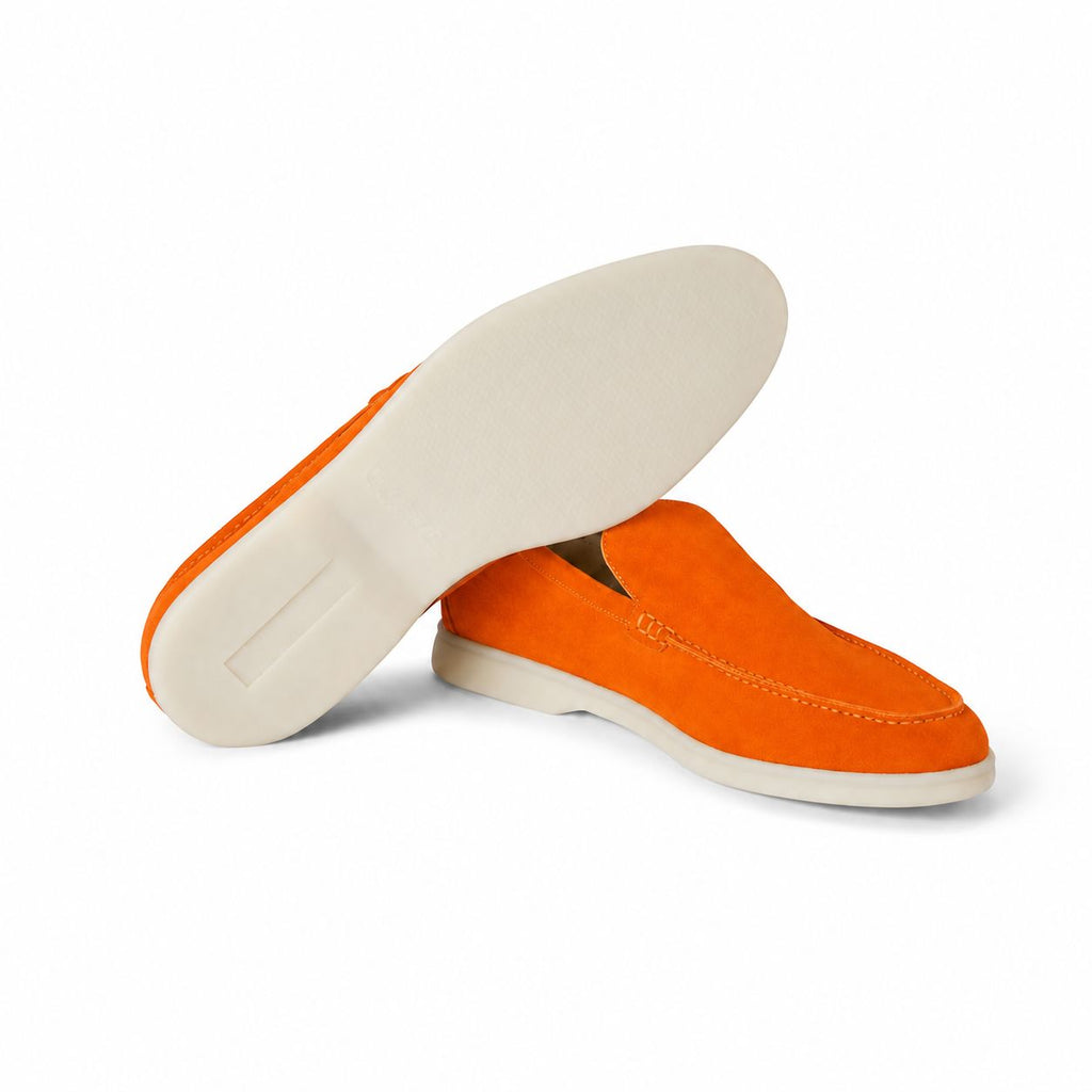 Summer Walk Moccasin - Terracotta Orange