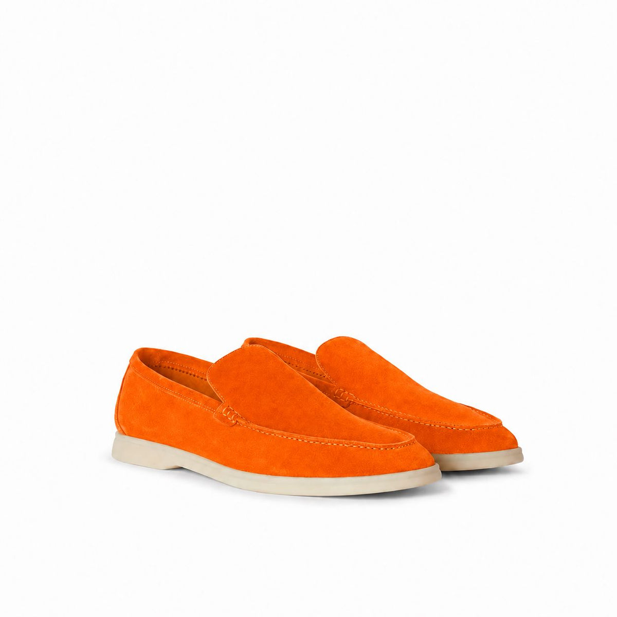 Summer Walk Moccasin - Terracotta Orange