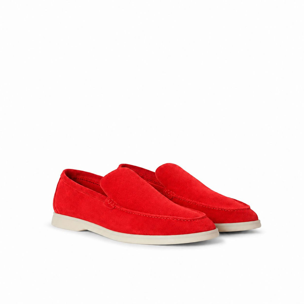 Summer Walk Moccasin - Cherry Red