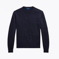 Cotton-Cashmere Crew-Neck Sweater