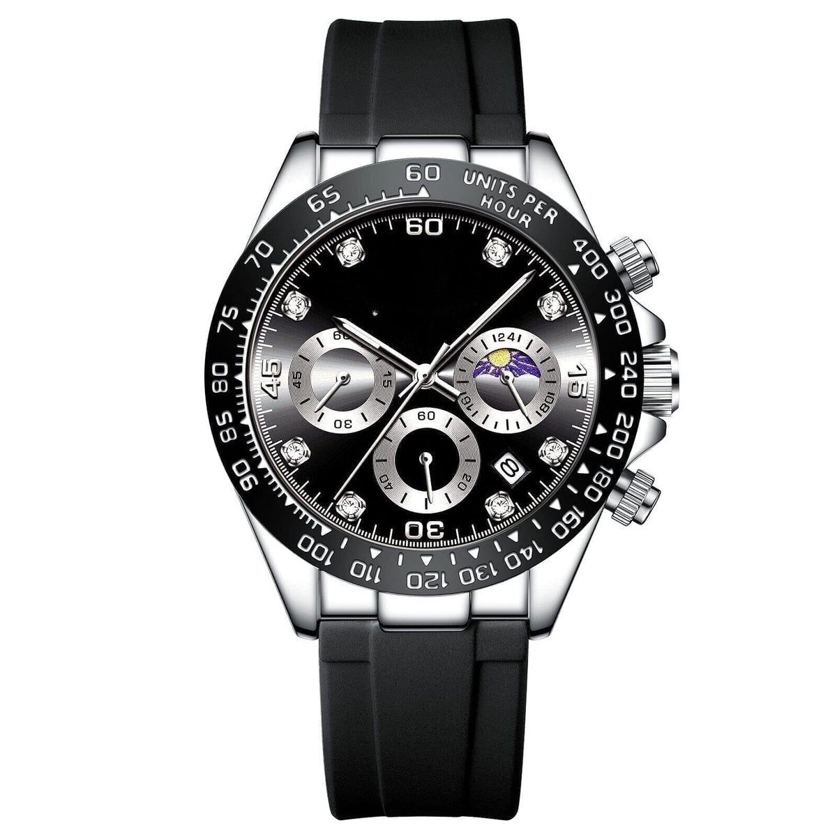 Chronograph with Date Display