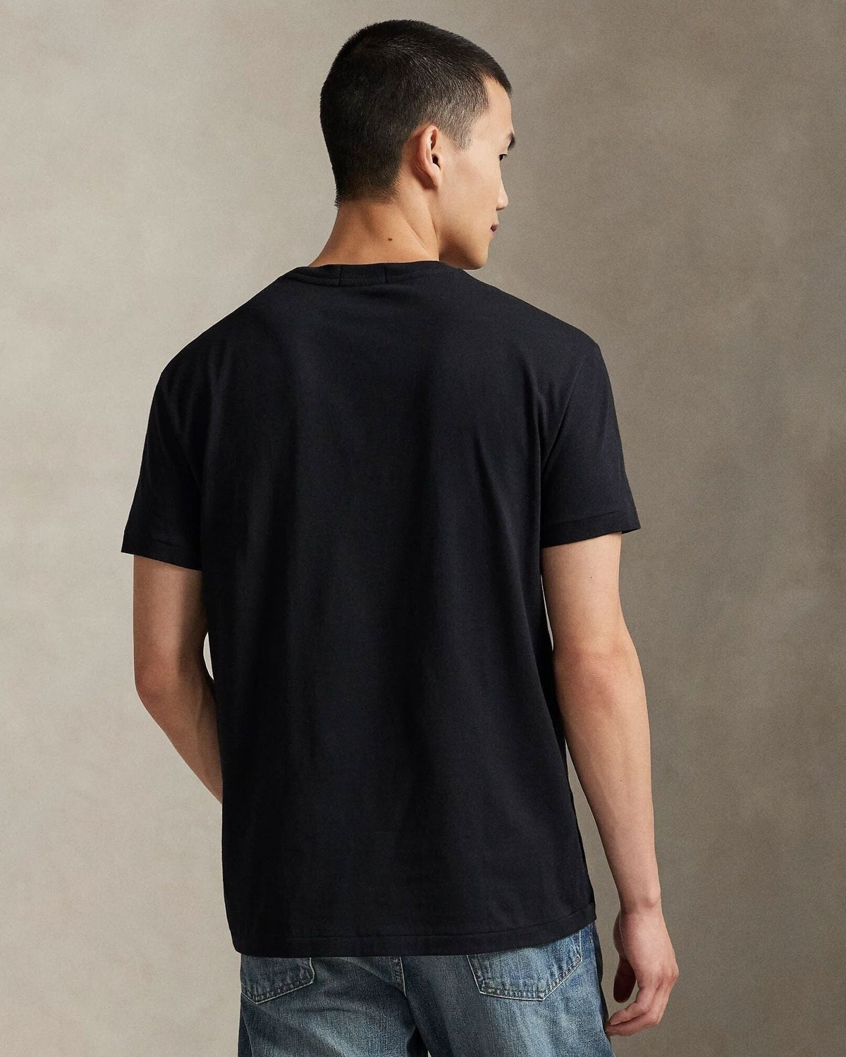 Classic Fit Polo Bear Jersey T-Shirt, Black
