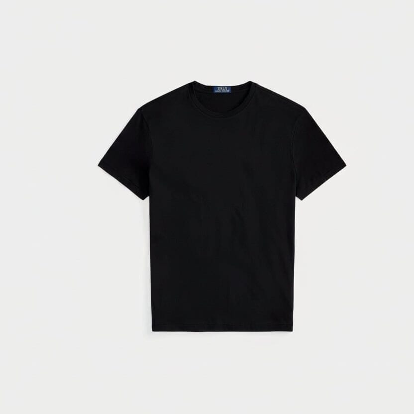 Classic Fit Polo Bear Jersey T-Shirt, Black