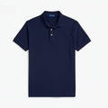 Custom Slim-Fit Stretch Mesh Polo Shirt