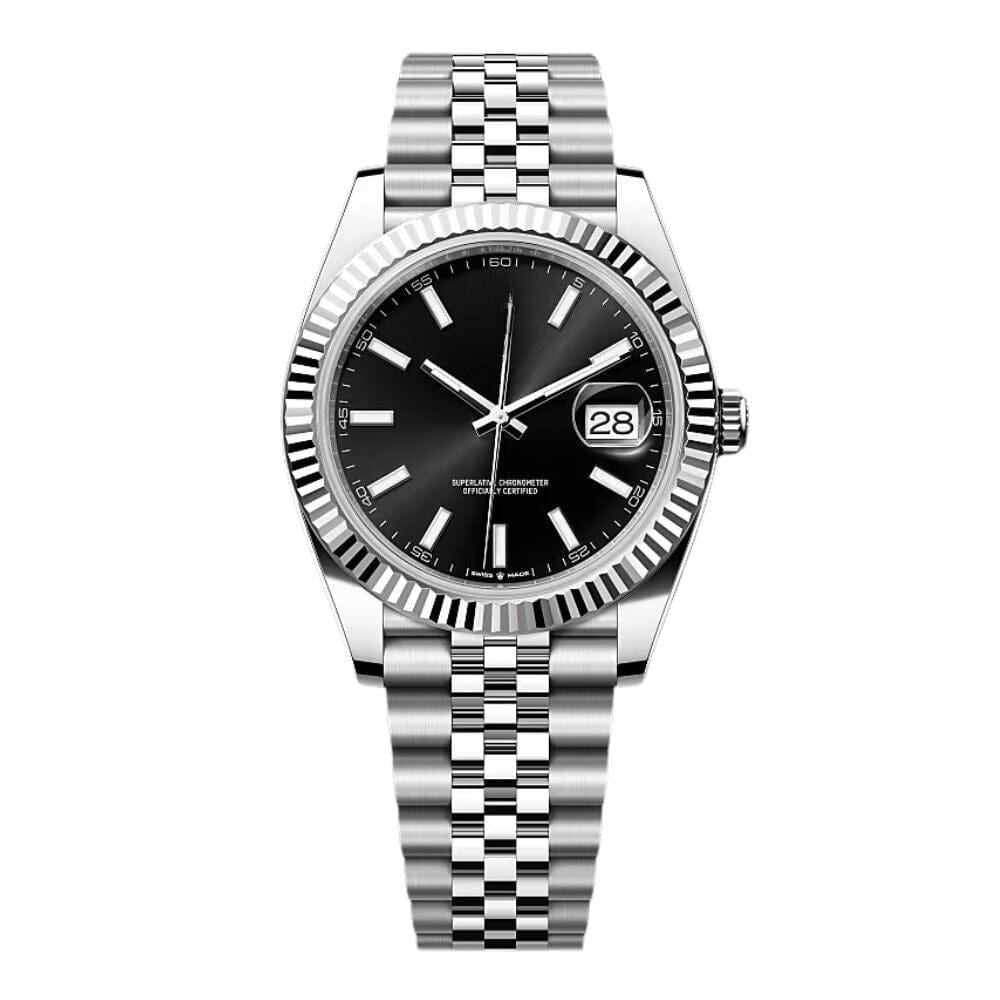 Datejust with Green Dial and Jubilee Bracelet, 41 mm