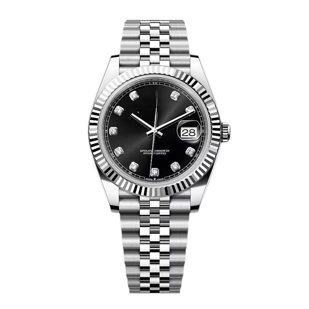 Datejust with Green Dial and Jubilee Bracelet, 41 mm