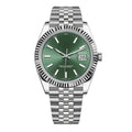 Datejust with Green Dial and Jubilee Bracelet, 41 mm