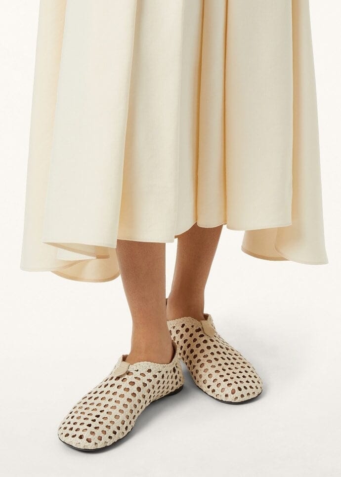 Floaty Women's Flat Loafers - Buttery Beige
