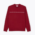 Fleece Sweatshirt with Logo Trim