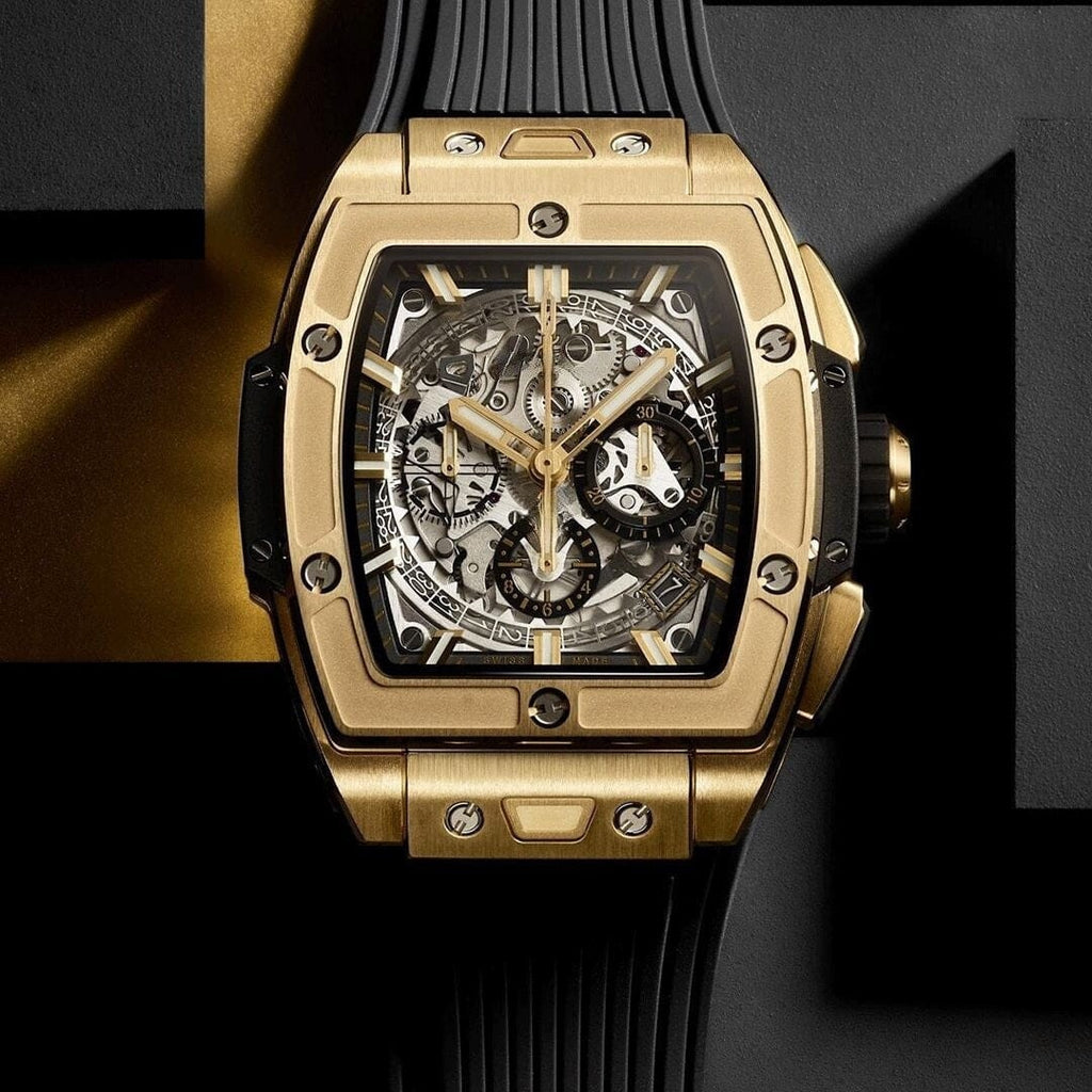 42mm Yellow Gold Men's Chronograph