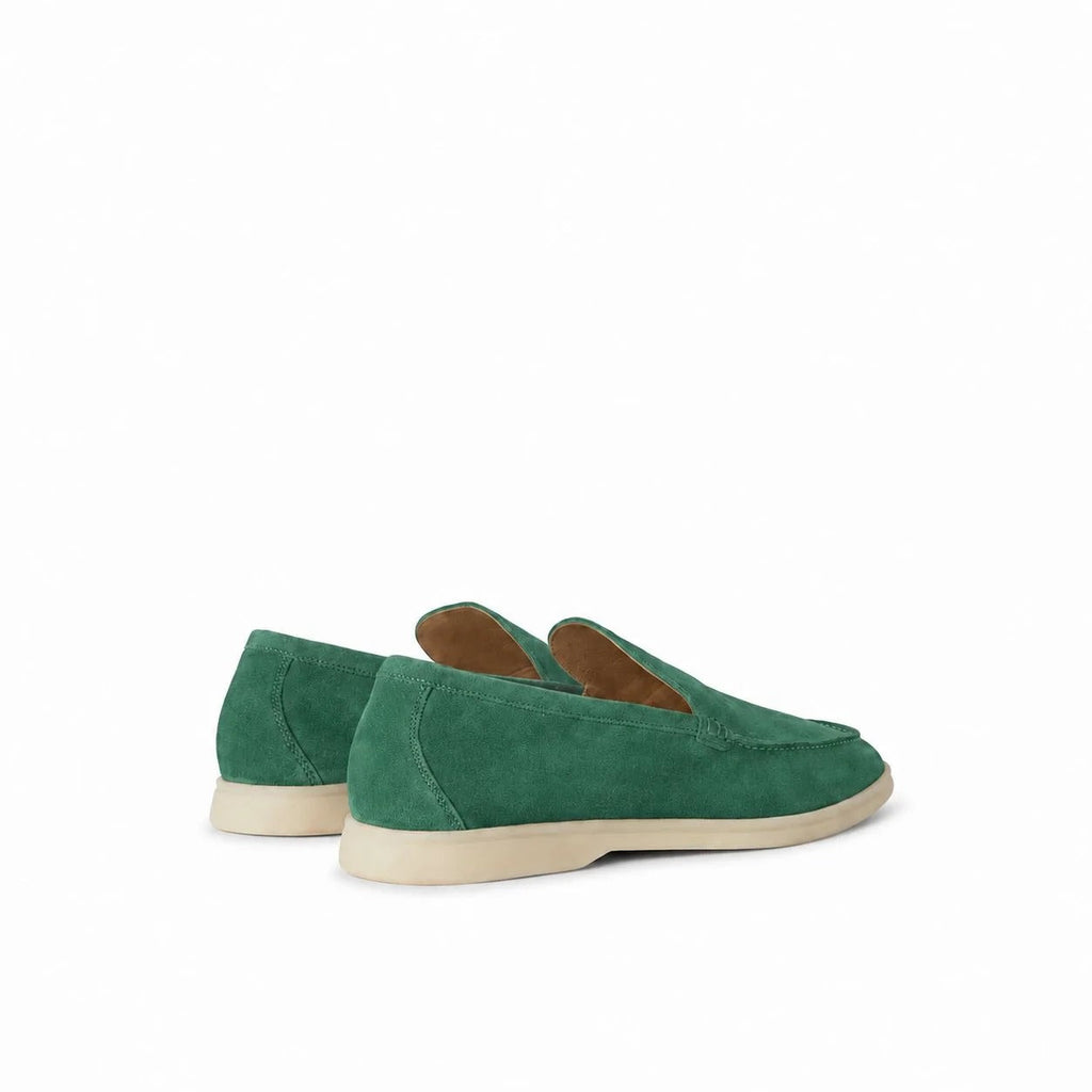 Summer Walk Moccasin - Emerald Green