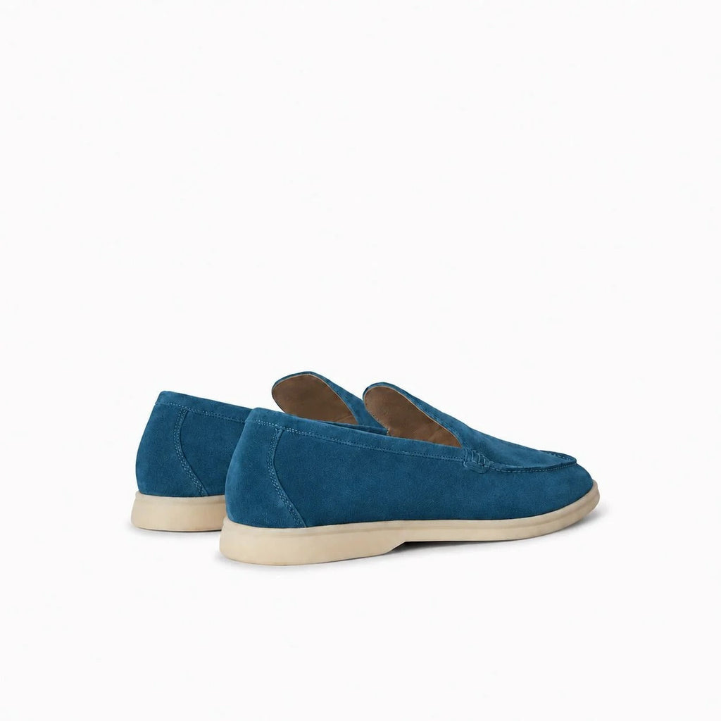 Summer Walk Moccasins - Petrol Blue