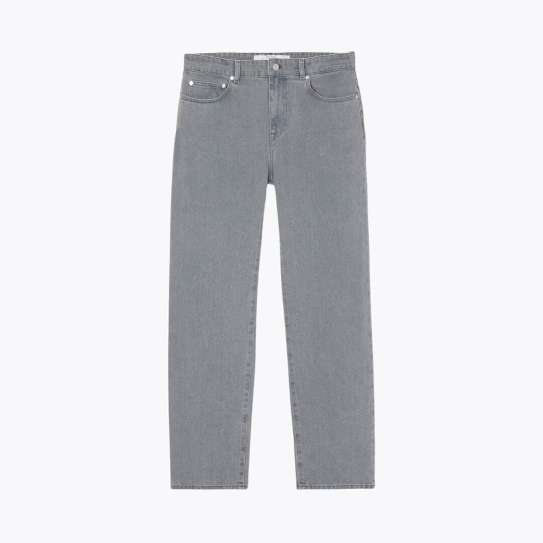 Jeans with a Washed Denim Look