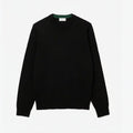 Merino Wool Sweater with a Round Neckline