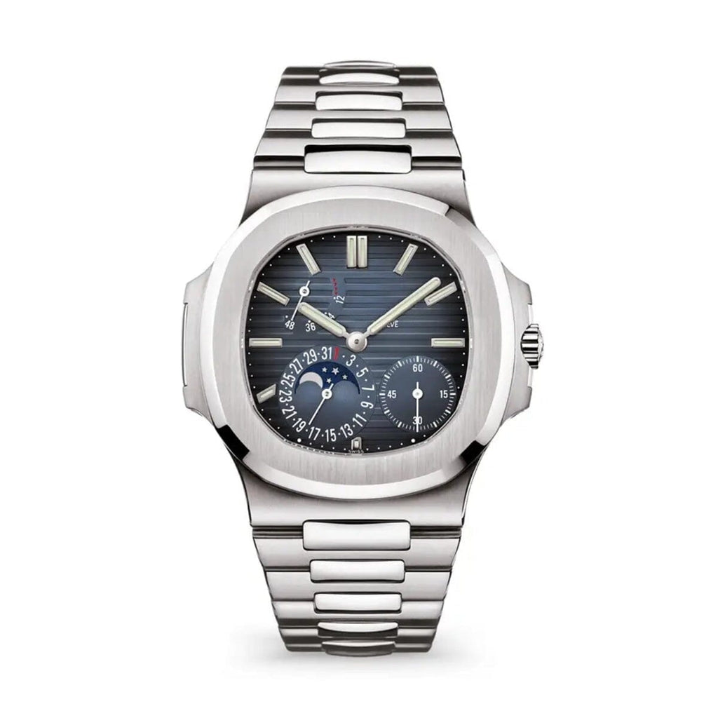 Nautilus Steel Blue Dial Moon Phase 5712/1A-001