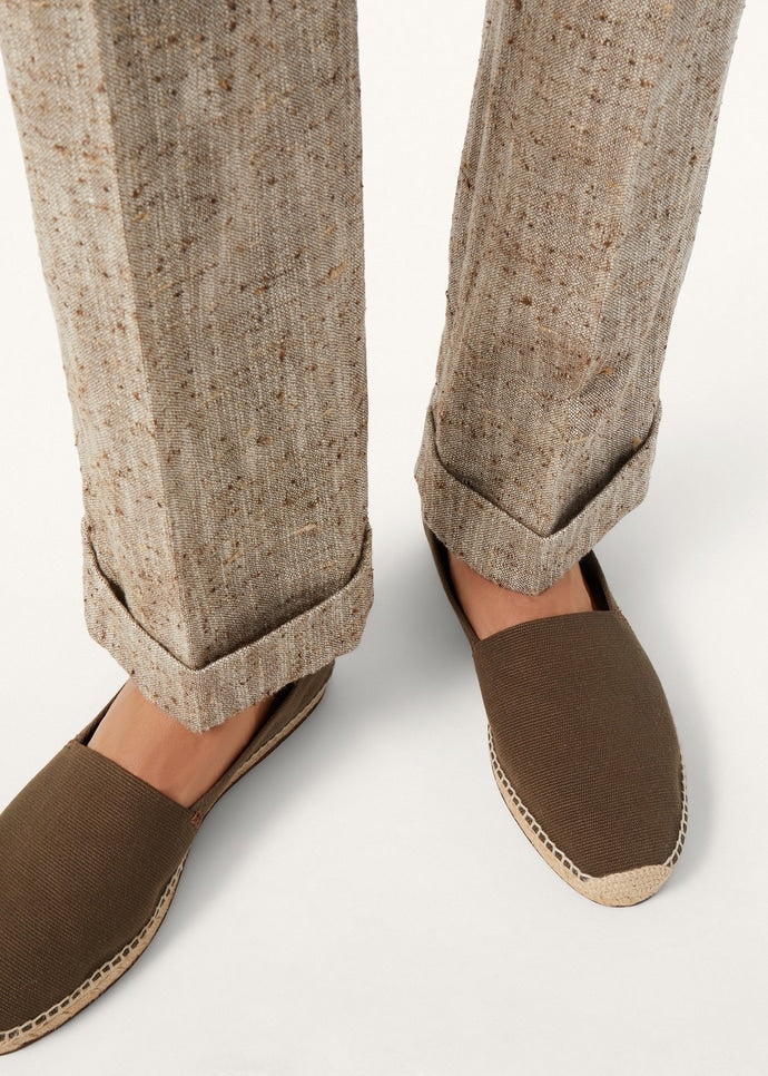 Basque Walk Espadrilles - Khaki
