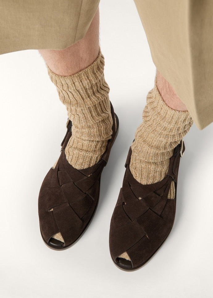 Peter Walk Sandals - Black Coffee