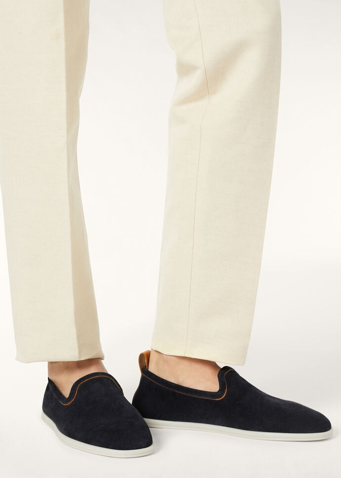 Venice Walk Moccasin - Navy Blue