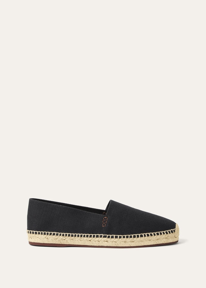 Basque Walk Espadrilles - Navy Blue