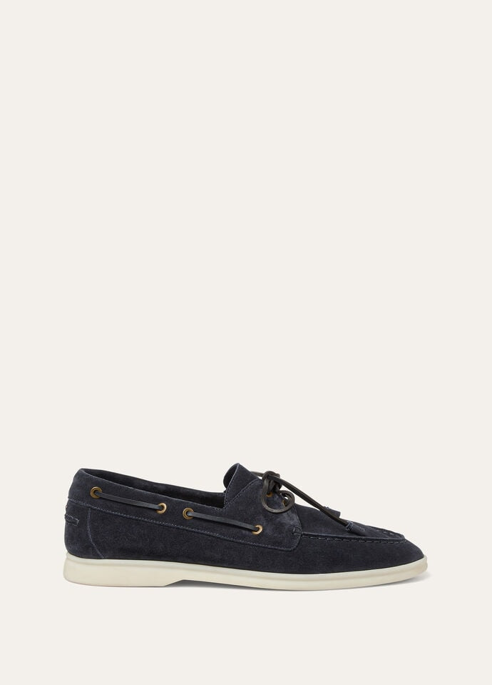 Sea-Sail Walk Moccasin - Navy Blue