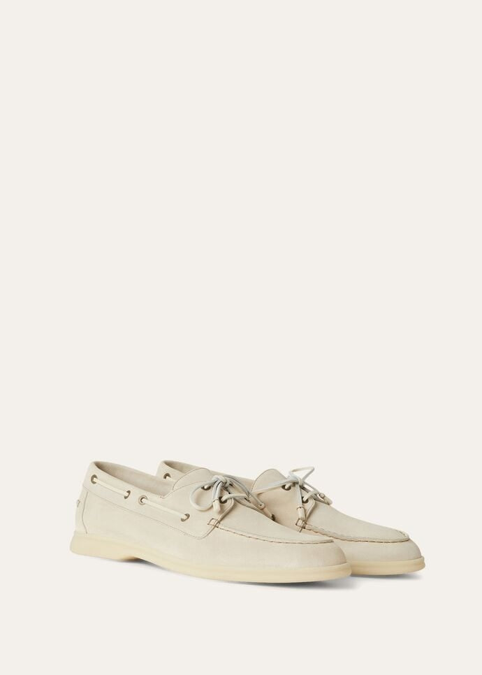 Sea-Sail Walk Moccasin - Ecru