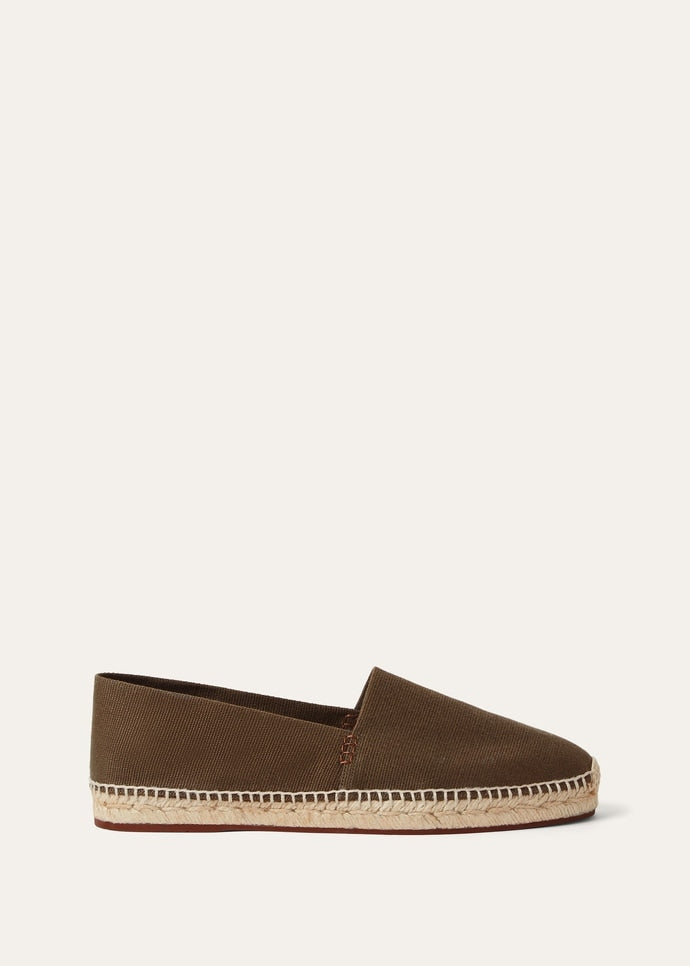 Basque Walk Espadrilles - Khaki