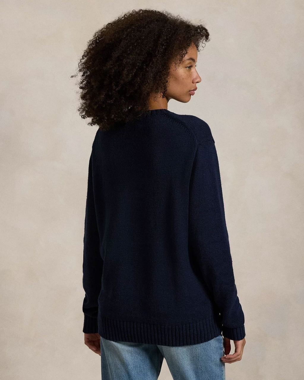 Polo Bear Cotton-Linen Sweater