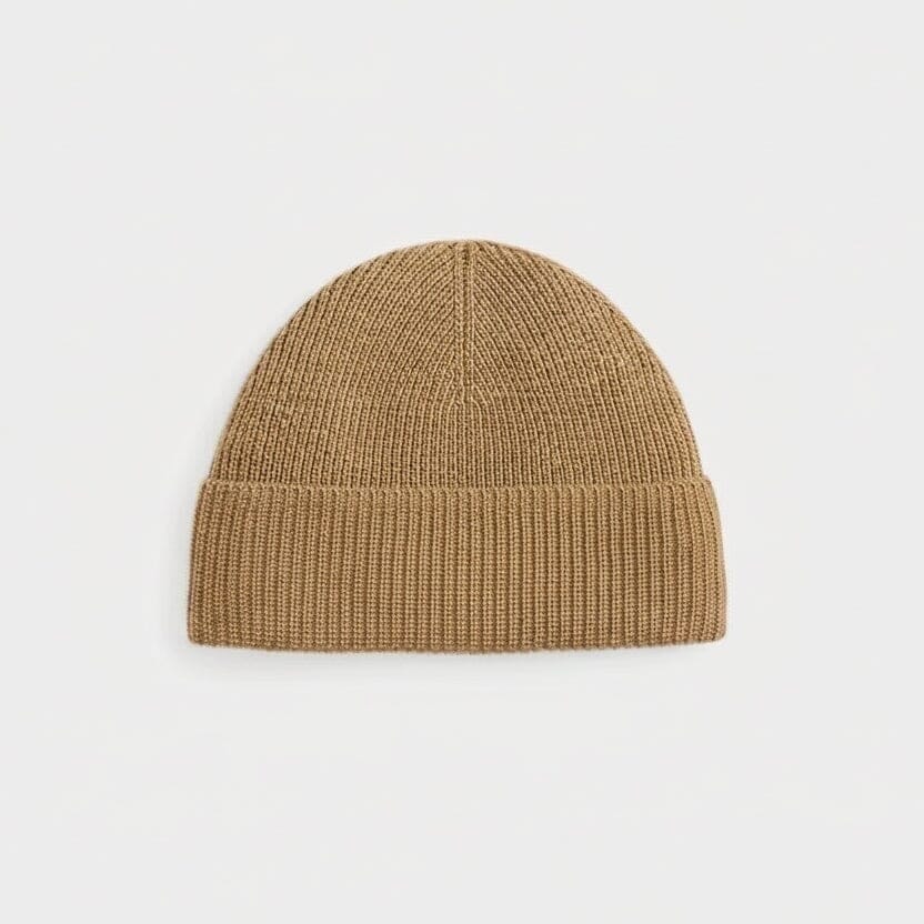 Polo Bear Ribbed Knit Beanie