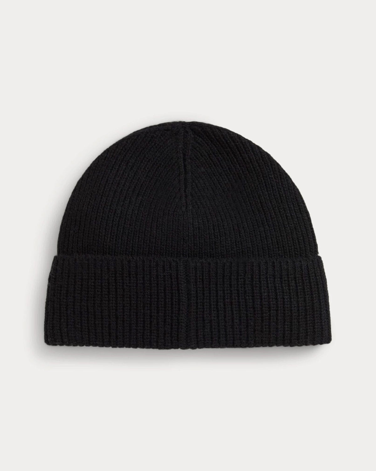Polo Bear Ribbed Knit Beanie
