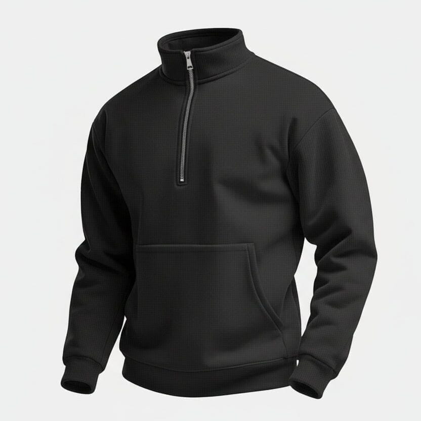 Sweater with a Half-Zip