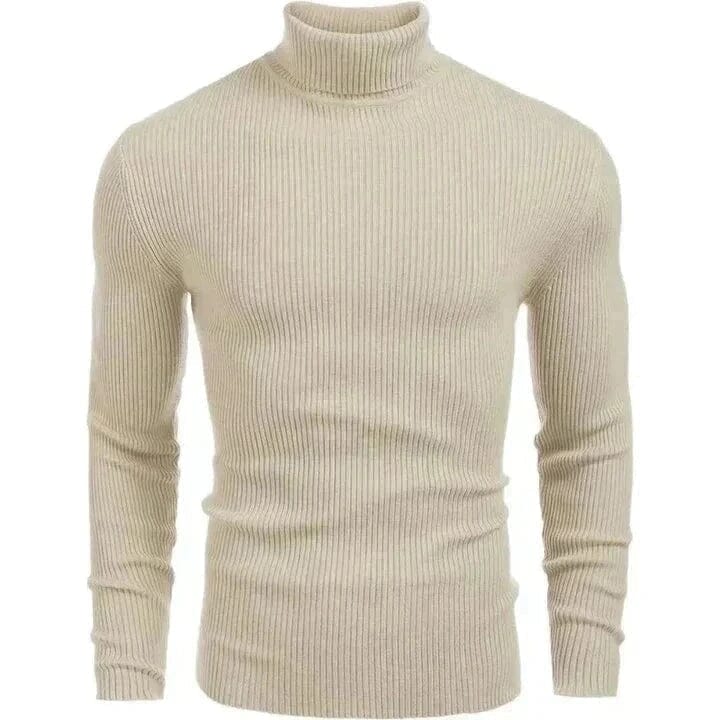 Classic Knit Turtleneck Sweater