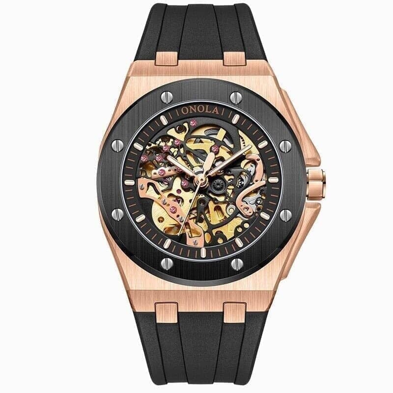 Skeleton Oak Wristwatch