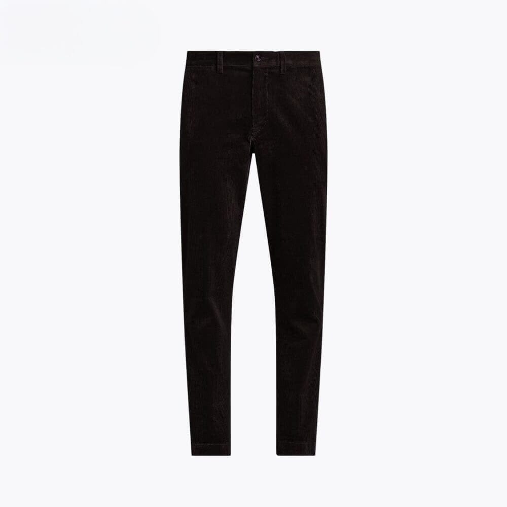 Straight-Fit Stretch Corduroy Pants