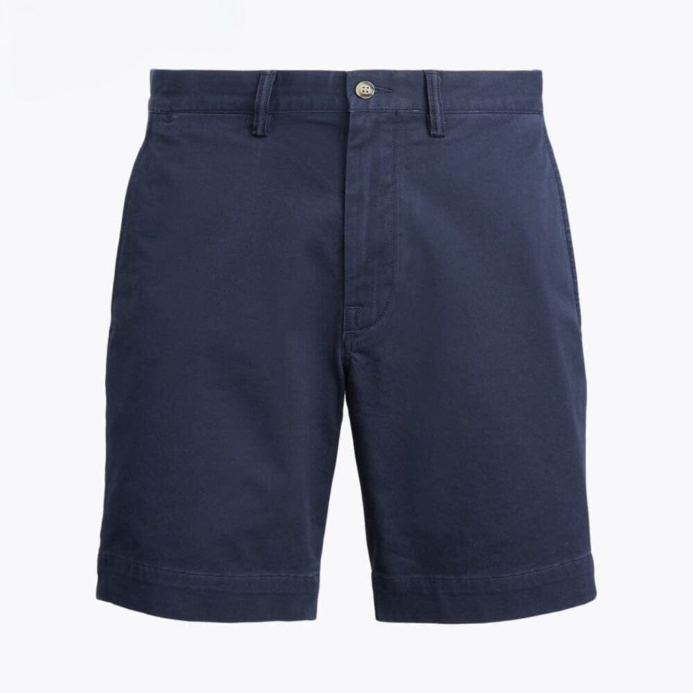 Stretch Chino Shorts, Straight Fit