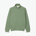 Zip-Up Sweatshirt With a High Collar
